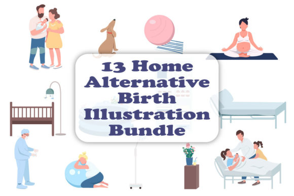 Download Alternative Birth Vector Characters Set - Alternative Collection