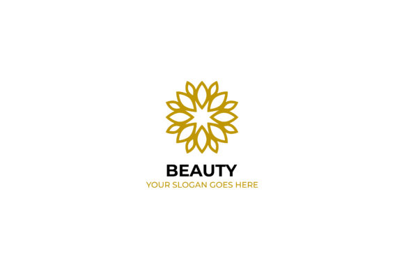 Download Beauty Flower Symbol Feminine Logo - Beauty Collection